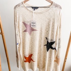 Davi & Dani star sweater